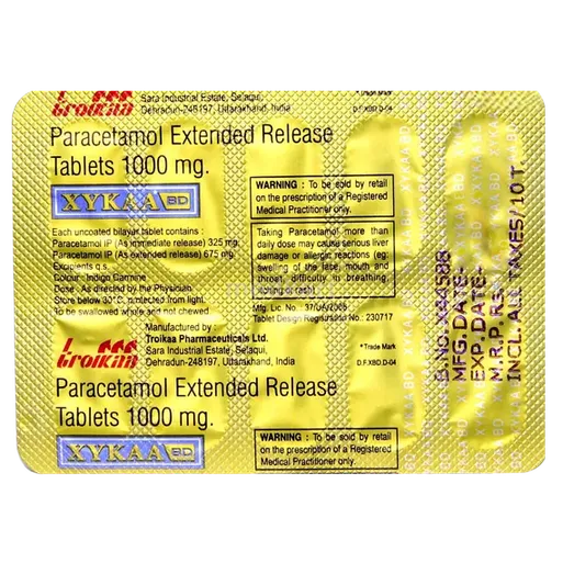 xykaa bd 1000mg tablet 10's